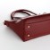 Women's bag with lightning, burgundy color