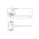 Bath mixer and shower Eleanti Elt2030, single -leaf, hose, watering can, bracket, chromium color 40736