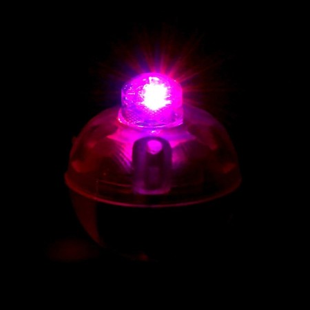 LED for a ball, round, color mix, plastic-4