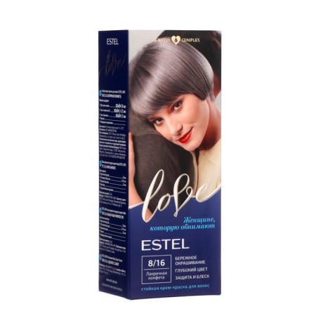Persistent hair cream Estel Love Lacqueric candy-1