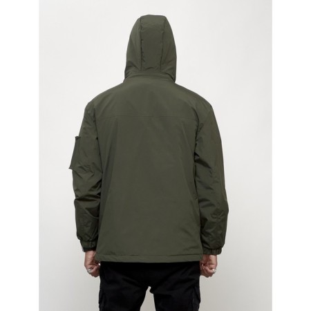 Sports male jacket, size 48, khaki color-12