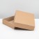 The box is the team, without printing. lid is "brown" without a window 29 x 23.5 x 6 cm