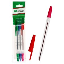 A set of ballpoints of ball mix 3 