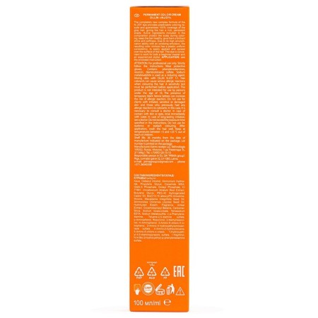 Cream-color hair Permanent Ollin Professional N-Joy, tone 5/77, light brown-haired intensive brown, 100 ml-4
