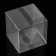 Pvc folding box, matte 11 x 11 x 11 cm