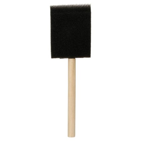 Brush "Sponge" flat D - 60 mm, wooden handle, in the bag-1