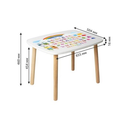Children's table "Russian alphabet"-3