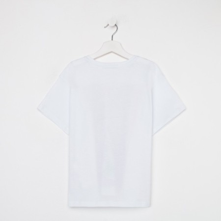 Футболка для девочки KAFTAN "Selfie", рост 158-164, цвет белый-11