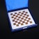 Chess "Elite", board 30x30 cm, onyx,