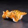 Porcelain figurine "Cat Barsik Red", 20 cm