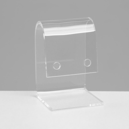 Earrings stand 3.3 × 3 × 5 cm, 2 mm plexiglass, in a protective film, in a protective film-1