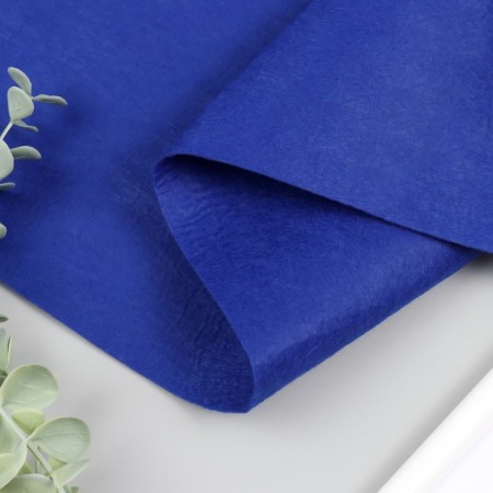 Soft 1 mm felt in the roll "Night blue" 50x70 cm