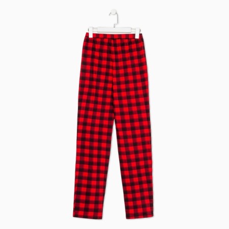 Male home -made costume (T -shirt and trousers), red color, size 60-5