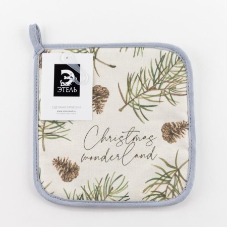 Group "Christmas Tree" 19x19cm, Sarzha, 100% Cotton, Vatin 250g/m2-4