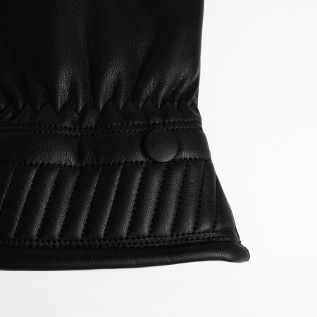 Gloves male, dimensionless, with insulation, black color-1