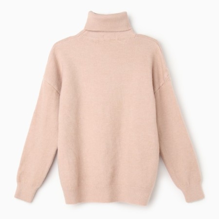 Women's sweater, beige color, size 46-50-3