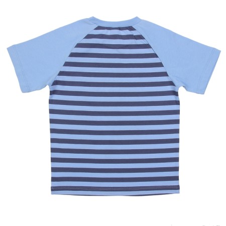T -shirt for a boy, height 110 cm, blue color-6