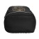 School backpack, 38 x 28 x 18 cm, Grizzly, ergonomic back, laptop department, black