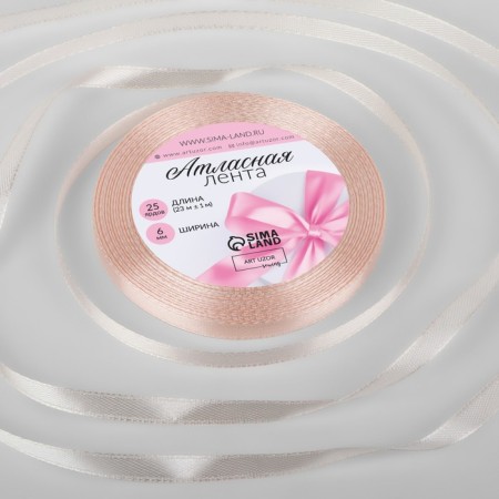 Satin tape, 6 mm × 23 ± 1 m, camera color