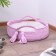 Lesser for animals "Centurely", 40 x 11 cm, polyester fiber, pink