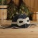 Set for the bath "Pilot" Gray: hat, rug, mitten