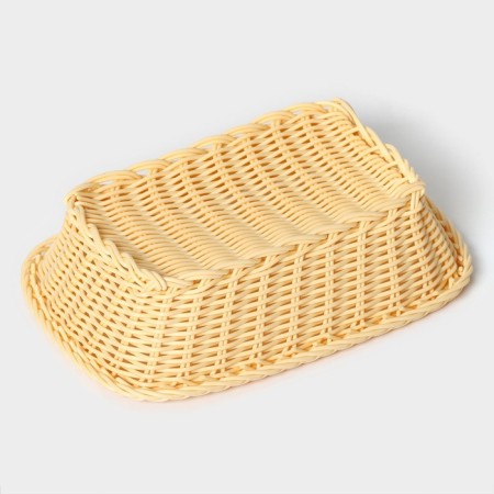 Basket for fruits and bread Vanilla, 24 × 17 × 6.5 cm-5