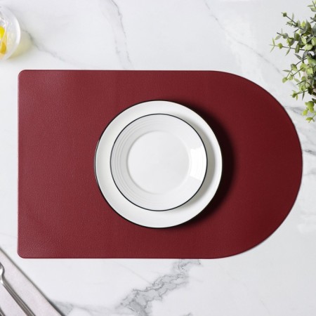 Kitchen kitchen "TEM" 45x30 cm, wine color-3