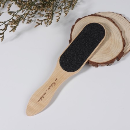 Feet heaps, sandpaper, bilateral, 20 cm, wooden-1