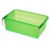 The feeder-shell is hung, 0.8 l, plastic, green