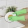 Gloves of household rubber shares, size S, 40 g, color mix