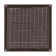 Ventilation grate Zein Lux RM1919KR, 190 x 190 mm, with a grid, metal, brown