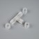 T-shaped Luazon Lighting Connector for a light cord 11 mm, 2-pin