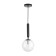 Bayerlux lamp "Javier" E14 40W Black-Product 15x15x35-185 cm
