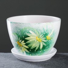 Flower Gerbera Pot green 1.65 liters