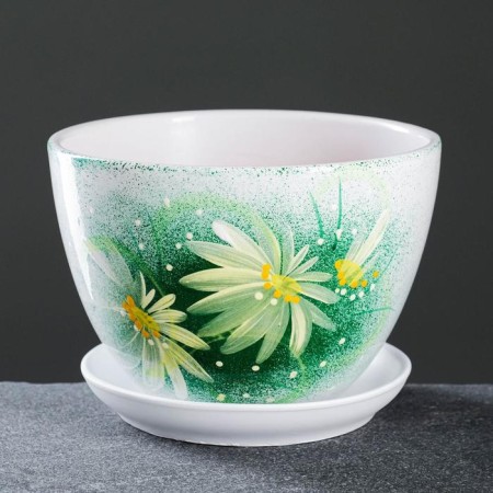 Flower Gerbera Pot green 1.65 liters