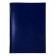 A4 notebook, 96 sheets are blue cage, boumvinyl cover, block 60 g/m2