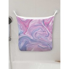 Organizer in a bathtub on the suction cups “displacement of paints”, for storing toys and little things, size 33x39 cm