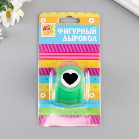 Figure hole "heart" d = 1.5 cm mix 3.5x4x4 cm-11