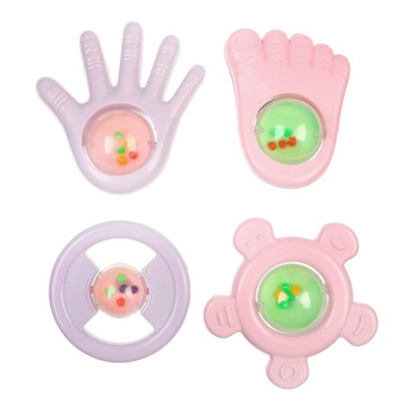 Set of rattles "Tenderness", 4 pcs., Baby me-1