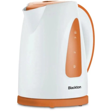 Electric kettle Blackton BT1706P, plastic, 1.7 l, 2200 watts, white-orange