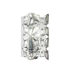 Wall lamp ST LUCE. SL1104.101.01. CASTO. 1x60 watts, E14, 13x23 cm, color chromium