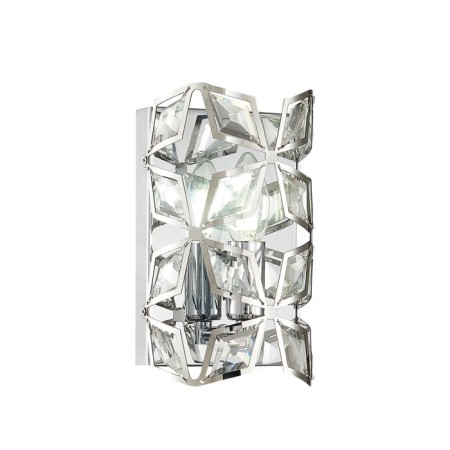 Wall lamp ST LUCE. SL1104.101.01. CASTO. 1x60 watts, E14, 13x23 cm, color chromium
