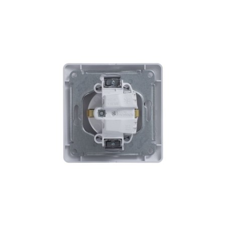 SEG SE GLOSSA, 16 A, 250 V, built -in, with salary, curtains, iP20, white, GSL000144-4