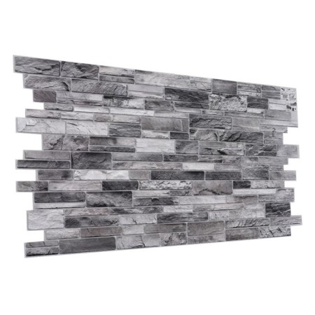 PVC panel tile sandstone Anthracite 485x960-2