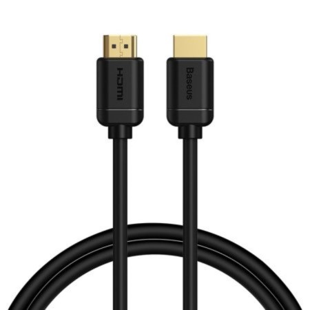 Cable video Baseus, HDMI (M) -HDMI (M), High Definition Series, 4khdmi - 4khdmi, 2 m, black-1