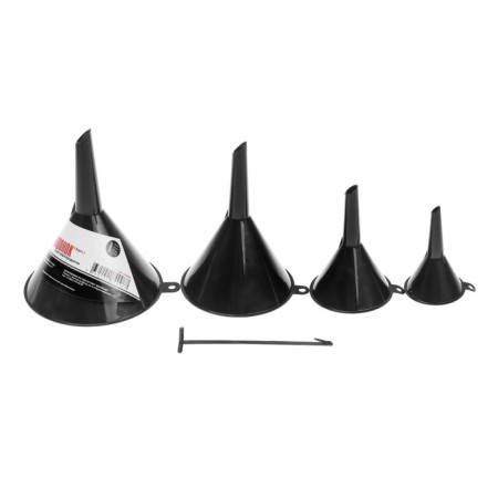 Lion funnels, size: 50 mm, 75 mm, 95 mm, 115 mm, set 4 pcs