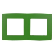 The frame for the circuit breaker for 2 posts, era12, green