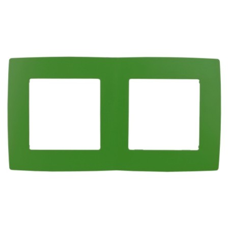 The frame for the circuit breaker for 2 posts, era12, green