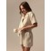 Female suit (shirt and shorts) SL Home p. XL, milk