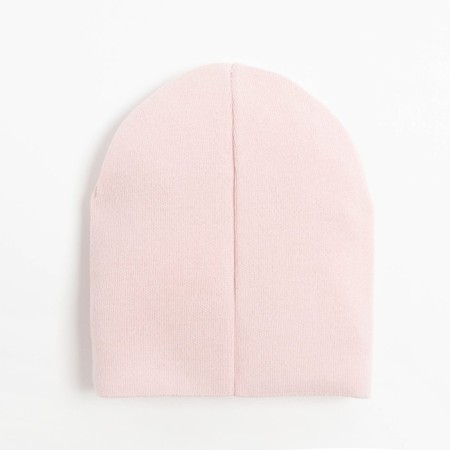 Hat for the girl, the color is light pink, size 50-52-2